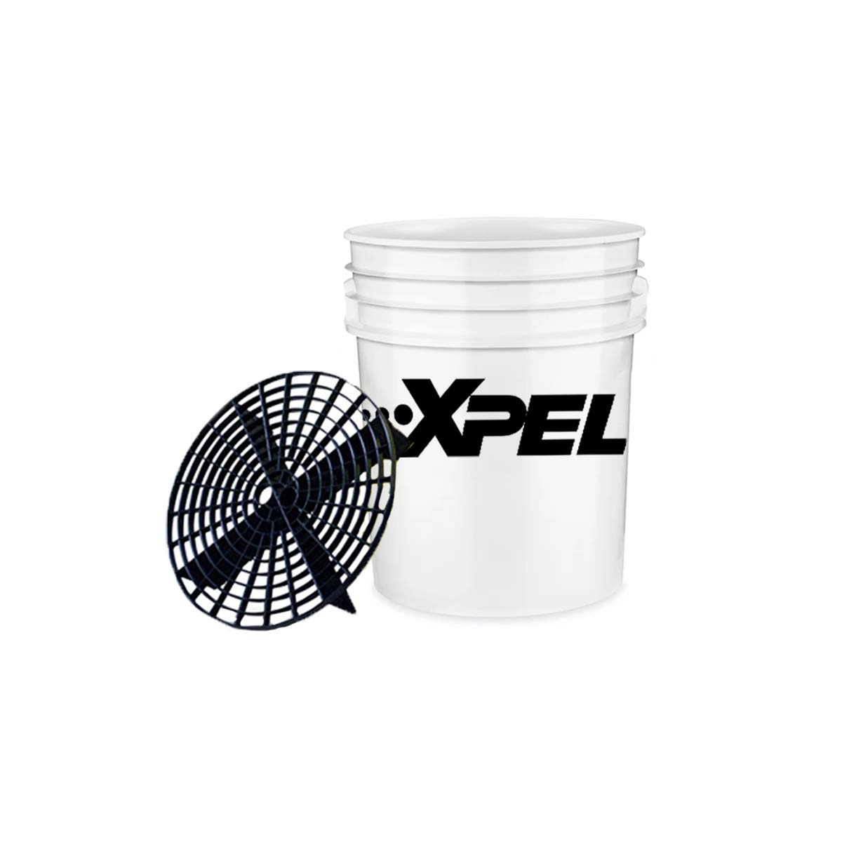 XPEL 5 Gallon Wash Bucket with grit guard (lid not included)